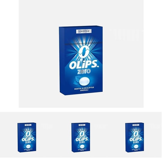 Olips Zero Şekersiz Mentol Okaliptüs Aromalı Şeker 28 gr