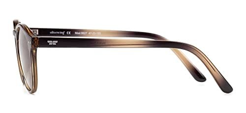 Olivewing Polarize Güneş Gözlüğü | Genç Yetişkin | Erkek Kadın Unisex | Yuvarlak Tam Çerçeveli Grilamid TR90 | OLW 9827-DM05