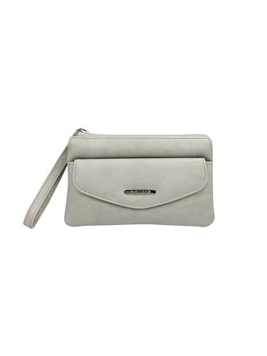 Ollbag Yumuşak Dokulu Sade Düz Renk Dört Gözlü Bilekli Çarşı Pazar & Yürüyüş Kadın Cüzdanı
