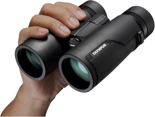 Olympus 10x42 PRO dürbün, doğal, net ve parlak, sağlam, su geçirmez, ince, basit tasarım, seyahat, yürüyüş, spor ve kısa mesafeli gözlem için - Seçenekler: 10x42 PRO, 8x42 PRO