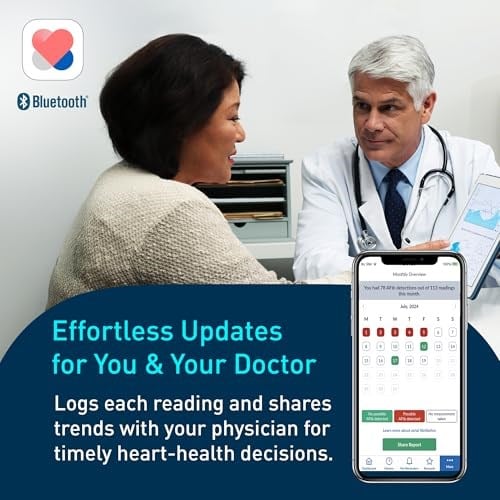 OMRON - Komple Kablosuz Üst Kol Tansiyon Aleti + EKG - Dahili Bluetooth Teknolojisi