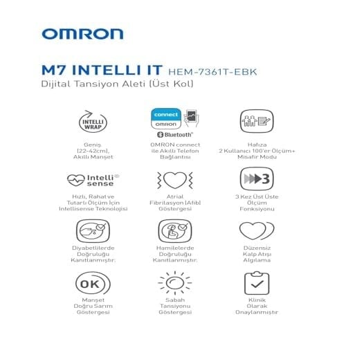 Omron M7 Intelli Dijital Tansiyon Aleti