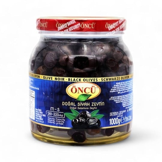 Öncü Doğal Siyah Zeytin *M-S* (261-320) 1KG