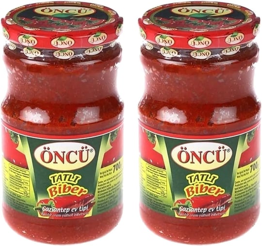Öncü Tatlı Biber Salçası, 700 gr, 2li Paket