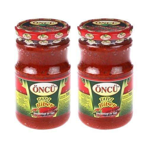 Öncü Tatlı Biber Salçası, 700 gr, 2li Paket