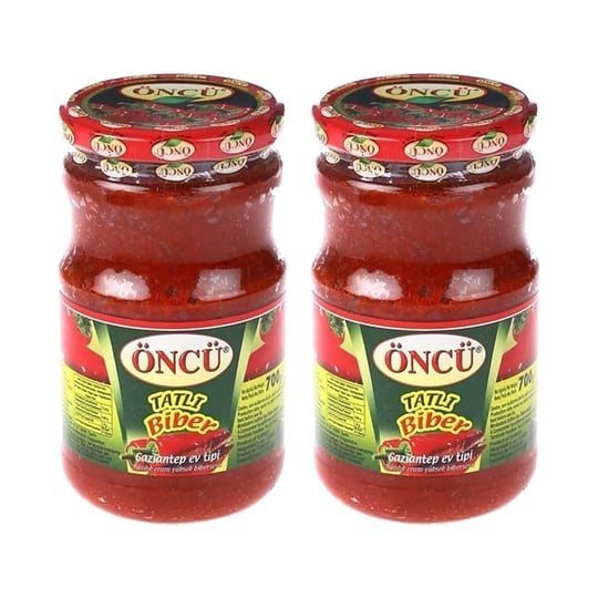 Öncü Tatlı Biber Salçası, 700 gr, 2li Paket