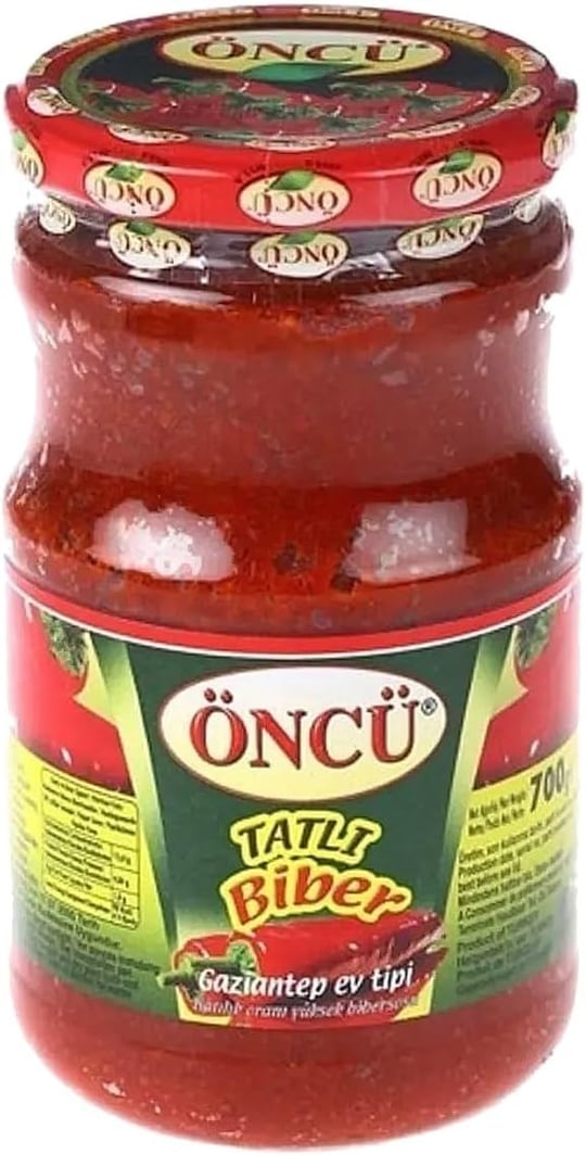 Öncü Tatlı Biber Salçası, 700 gr, 2li Paket