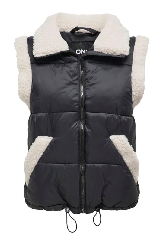 ONLERIKA MIX WAISTCOAT LIFE CC OTW Kadın Gri Yelek - 15322077 XS Gri