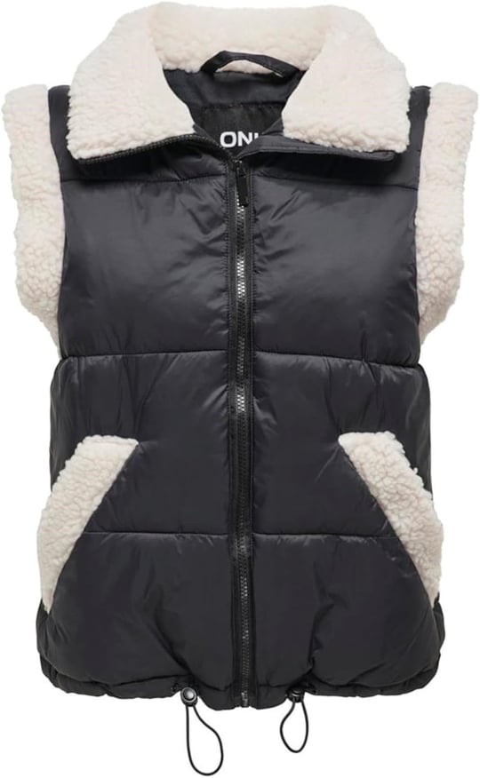 ONLERIKA MIX WAISTCOAT LIFE CC OTW Kadın Gri Yelek - 15322077 XS Gri