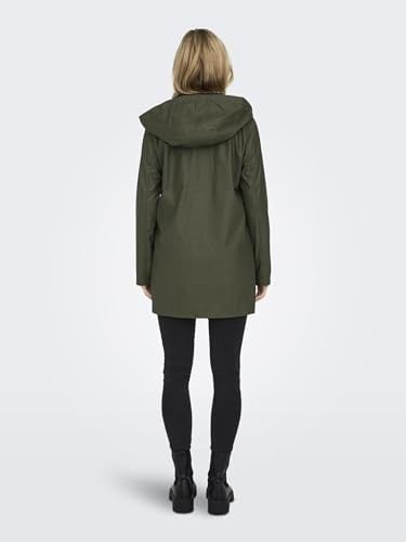 ONLY Damen Onlelisa Raincoat OTW Regenjacke