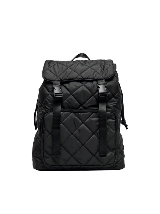 ONLY Kadın ONLOLINE QUILT BACKPACK ACC Çanta, Siyah, Tek Beden