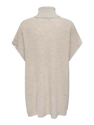 ONLY Kadın Onlparis Life Loose Highn Wool KNT Süveter Yelek (3lü Paket)