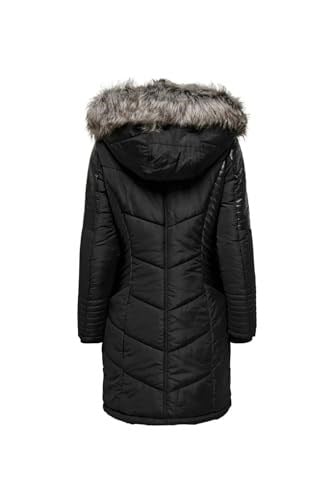 Only Kapüşonlu Taş Kadın Kaban 15295396 XL