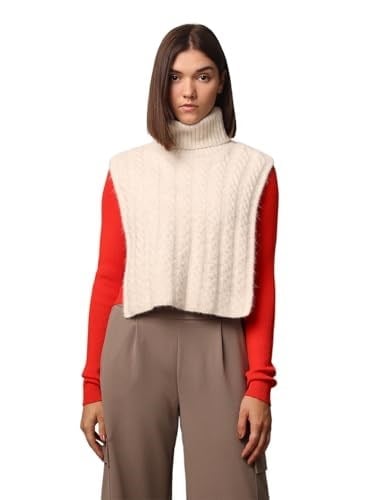 ONLY ONLANNA LIFE CABLE KNIT COLLAR CC Eldiven Kadın