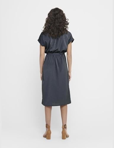 ONLY ONLANNIKA S/L SMOCK DRESS WVN NOOS Elbise Kadın