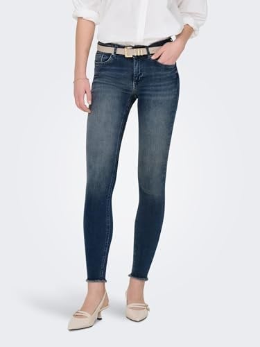 ONLY ONLBLUSH LIFE MID SK ANK RW REA422 NOOS pantolon Kadın