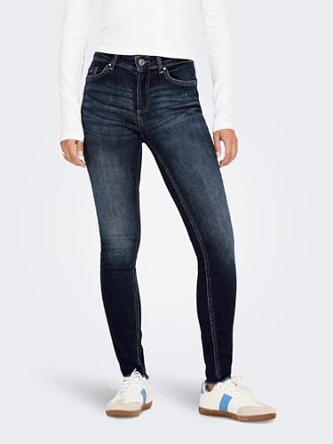ONLY Onlblush Mid Sk Ankle Rw Dnm Dot245 Noos Kot Pantolon Kadın