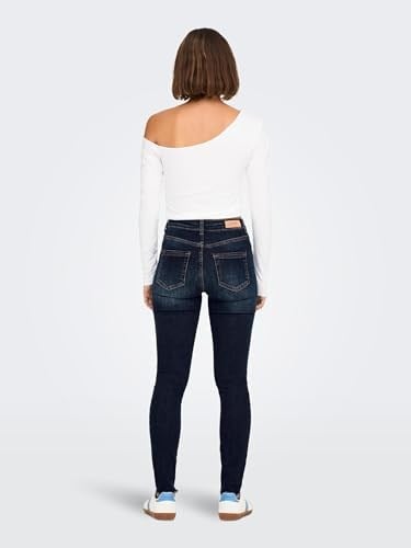 ONLY Onlblush Mid Sk Ankle Rw Dnm Dot245 Noos Kot Pantolon Kadın