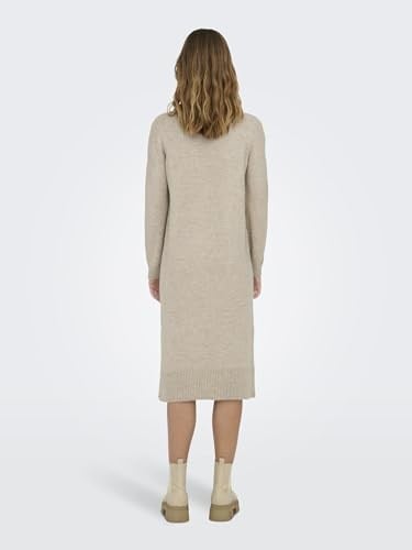 ONLY ONLBRANDIE L/S ROLLNECK DRESS KNT NOOS Uzun Elbise Kadın