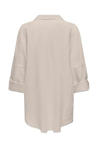 ONLY Onlcaro Önü Kısa Arkası Uzun Keten Tunik, 15338898