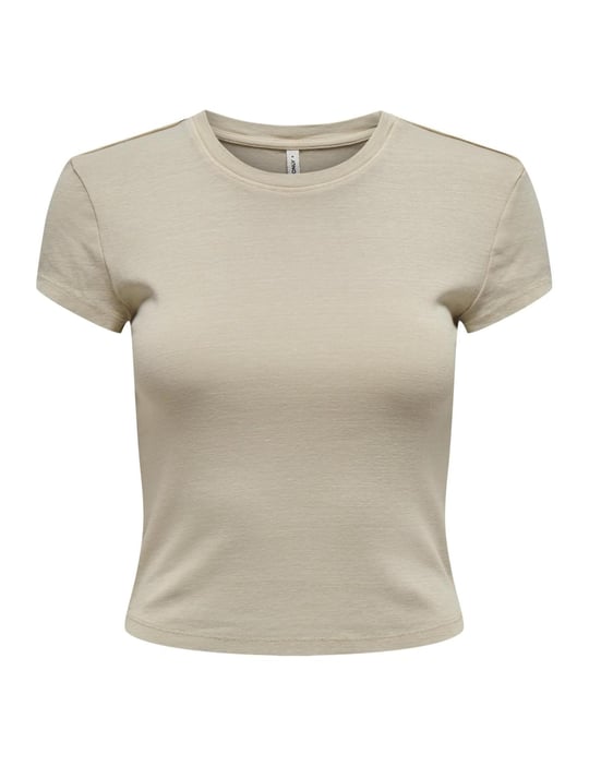 ONLY ONLELINA S/S O-NECK SHORT TOP JRS NOOS Tişört Kadın