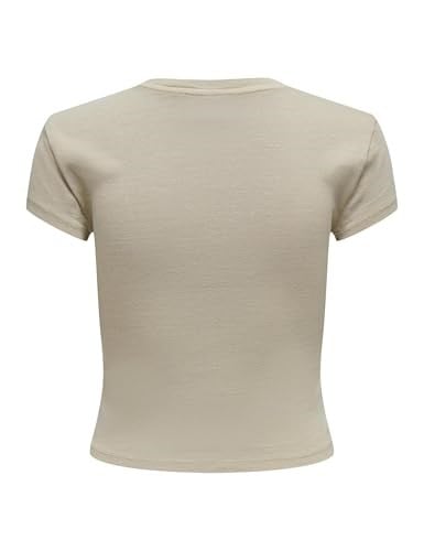 ONLY ONLELINA S/S O-NECK SHORT TOP JRS NOOS Tişört Kadın