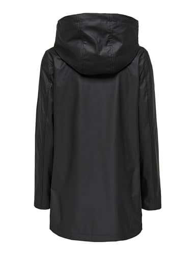 Only Onlelisa Raincoat Otw Erkek Günlük Mont 15261734-BLACK Siyah M