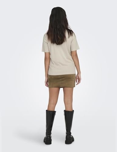 ONLY ONLELISE S/S V-NECK TOP JRS Bluz Kadın