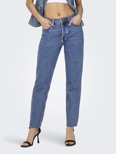 ONLY ONLEMILY HW ST RW CR ANK DNM MAE05 CS Jean Kadın