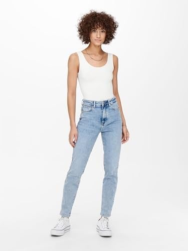 ONLY ONLEMILY STRETCH HW ST AK DNM CRO789NOOS Pantolon Kadın