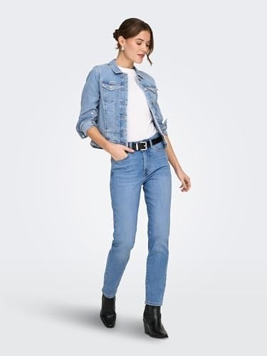 ONLY ONLEMILY STRETCH HW ST AK DNM CRO571NOOS Pantolon Kadın