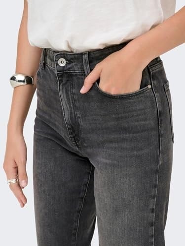 ONLY Onlemily Stretch Hw St Ank Cro718 Noos Kot Pantolon Kadın