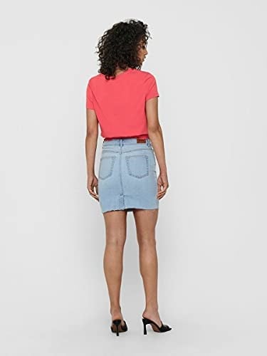 ONLY ONLFAN SKIRT RAW EDGE BB CRF5012 Etek Kadın