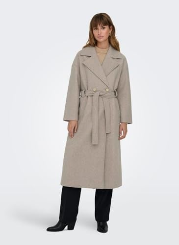 ONLY ONLINGRID OVERSIZED BELTED COAT CC OTW Dış Giyim Kadın