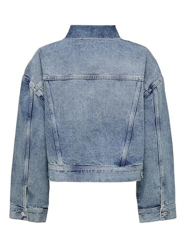 ONLY ONLLEIGH LS OVS TIN DNM JACKET PIM Jacket Kadın