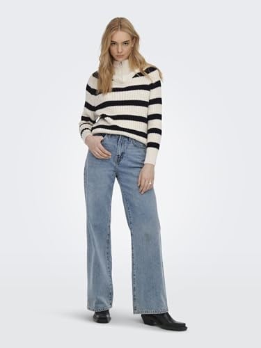 ONLY ONLLEISE FREYA LS ZIP HIGH NECK KNT NOOS Kazak Kadın
