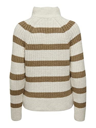ONLY ONLLEISE FREYA LS ZIP HIGH NECK KNT NOOS Kazak Kadın