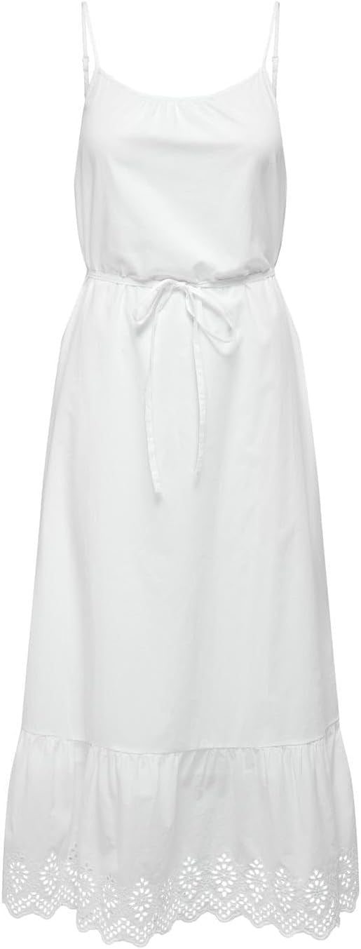 ONLY ONLLOU LIFE EMB STRAP ANKEL DRESS PTM Elbise Kadın