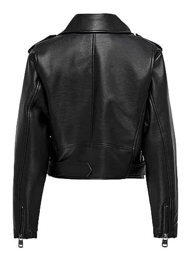 ONLY ONLLOUIE FAUX LEAHTER BIKER OTW Dış Giyim Kadın