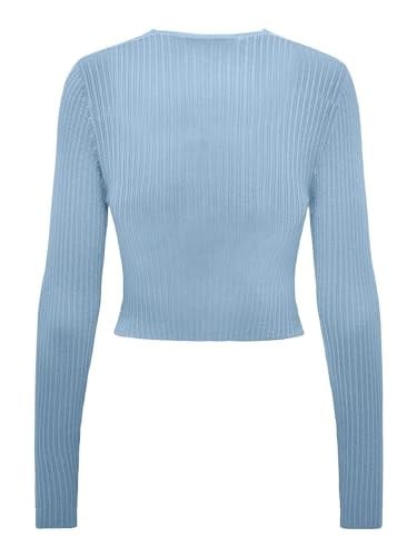 ONLY ONLMEDDI LS PEEK-A-BOO O-NECK CC KNT Kazak Kadın