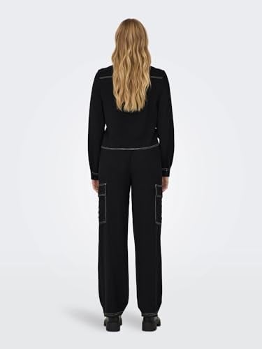 ONLY ONLMETTE CONTRAST PANTS WVN Pantolon Kadın