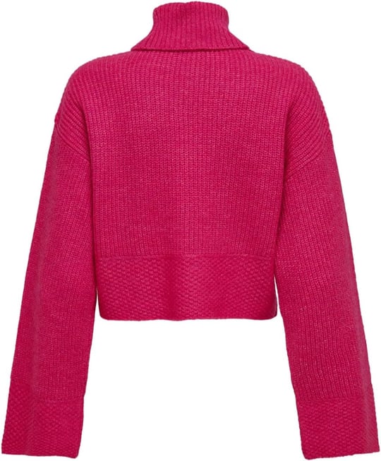 ONLY ONLMIKANI LS SHORT ROLLNECK KNT Kazak Kadın