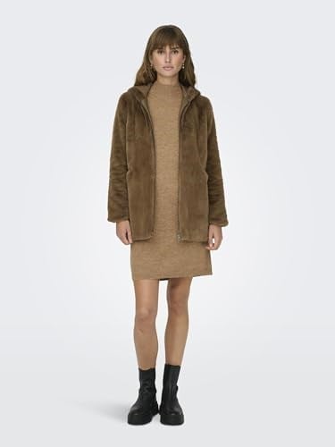 ONLY ONLNEWMALOU FAUX FUR COAT CC OTW Dış Giyim Kadın