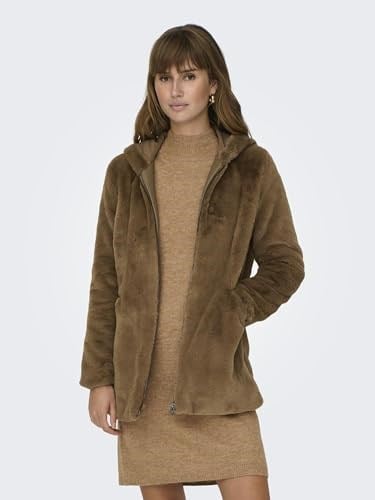 ONLY ONLNEWMALOU FAUX FUR COAT CC OTW Dış Giyim Kadın