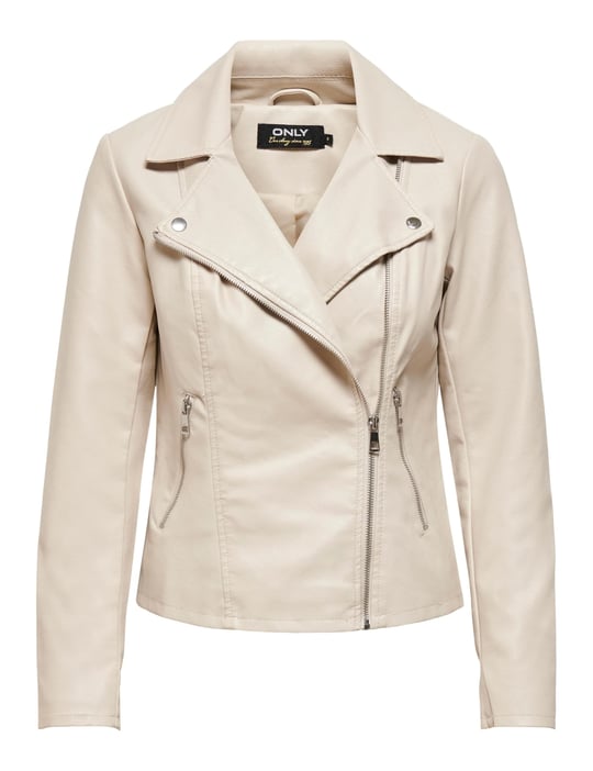 ONLY ONLNEWMELISA FAUX LEATHER BIKER CC OTW Mont Ceket Kadın