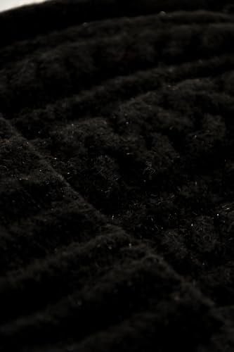 ONLY ONLSALLY LIFE CABLE LUREX KNIT BEANIE CC Şapka Kadın