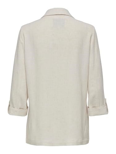ONLY Onlsiesta 3/4 Open Linen Bl Blazer Tlr Onlsiesta 3/4 Open Linen Bl Blazer Tlr Kadınlar