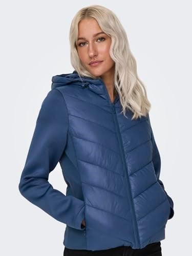 ONLY ONLSOPHIE MIX FITTED HOOD JACKET CC OTW Mont Ceket Kadın