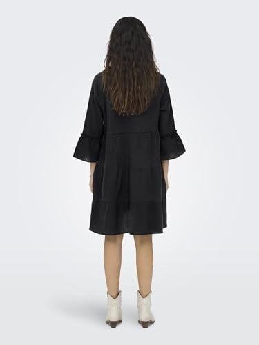 ONLY ONLTHYRA PEPLON DRESS NOOS WVN Elbise Kadın