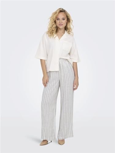 ONLY ONLTOKYO LIFE LIN BL STR PANT PNT Pantolon Kadın